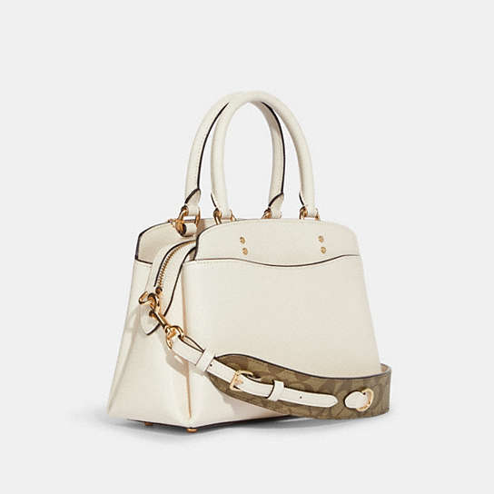 COACH® | Mini Lillie Carryall With Signature Canvas Detail