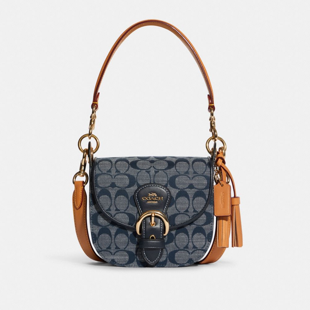 COACH OUTLET® Kleo Shoulder Bag 17 In Signature Chambray