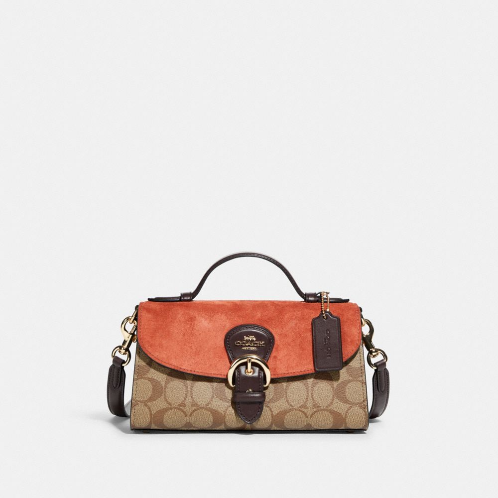 coach kleo top handle