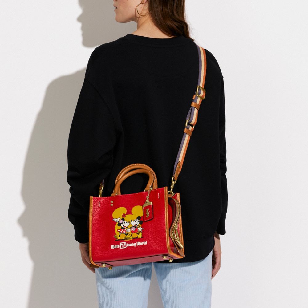COACH® | Disney X Coach Rogue 25 With Mickey Mouse And Minnie COACH® | Disney X Coach Rogue 25 With Mickey Mouse And Minnie