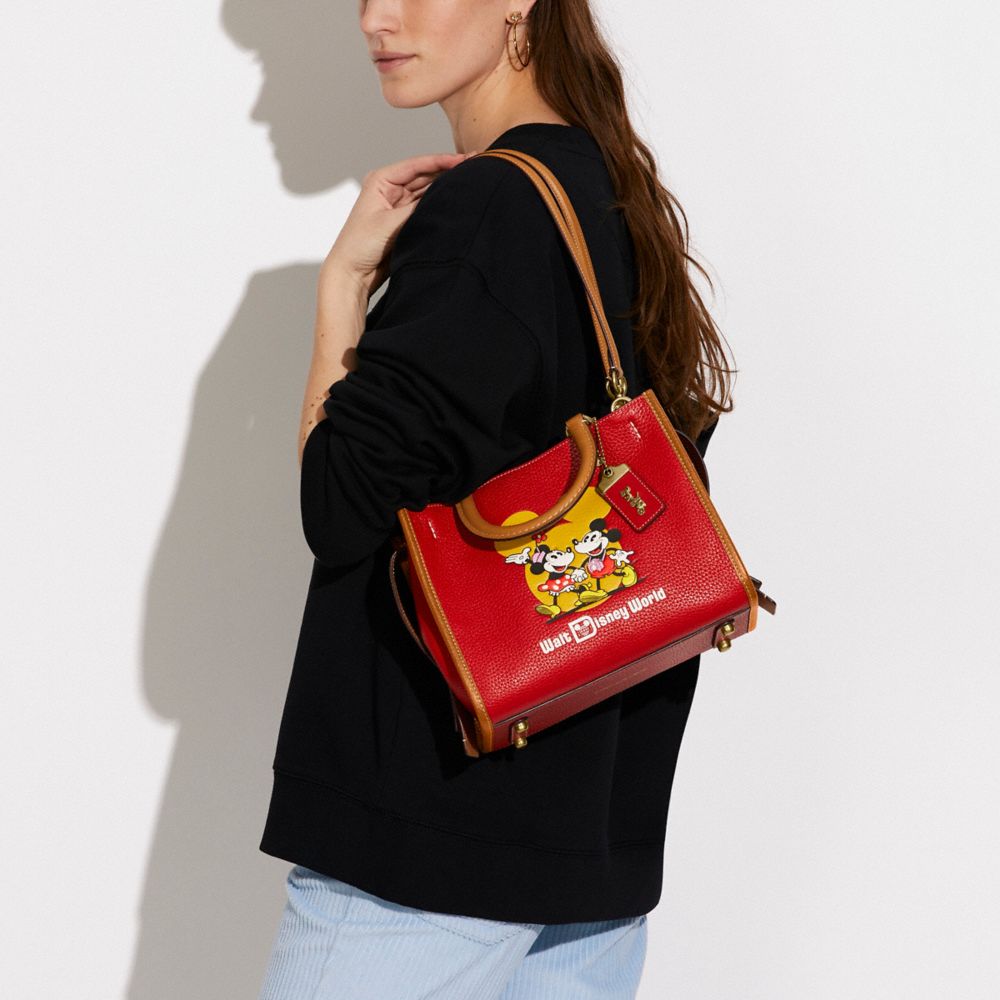 COACH® | Disney X Coach Rogue 25 With Mickey Mouse And Minnie COACH® | Disney X Coach Rogue 25 With Mickey Mouse And Minnie