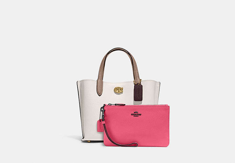 Willow Tote 24 In Colorblock & Small Wristlet