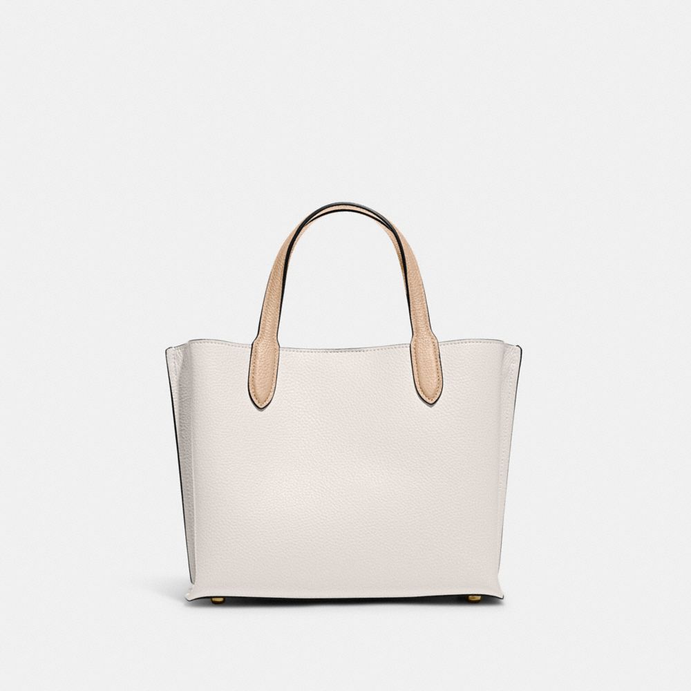 ☆COACH☆Willow Tote 24 colorblock カラーブロック