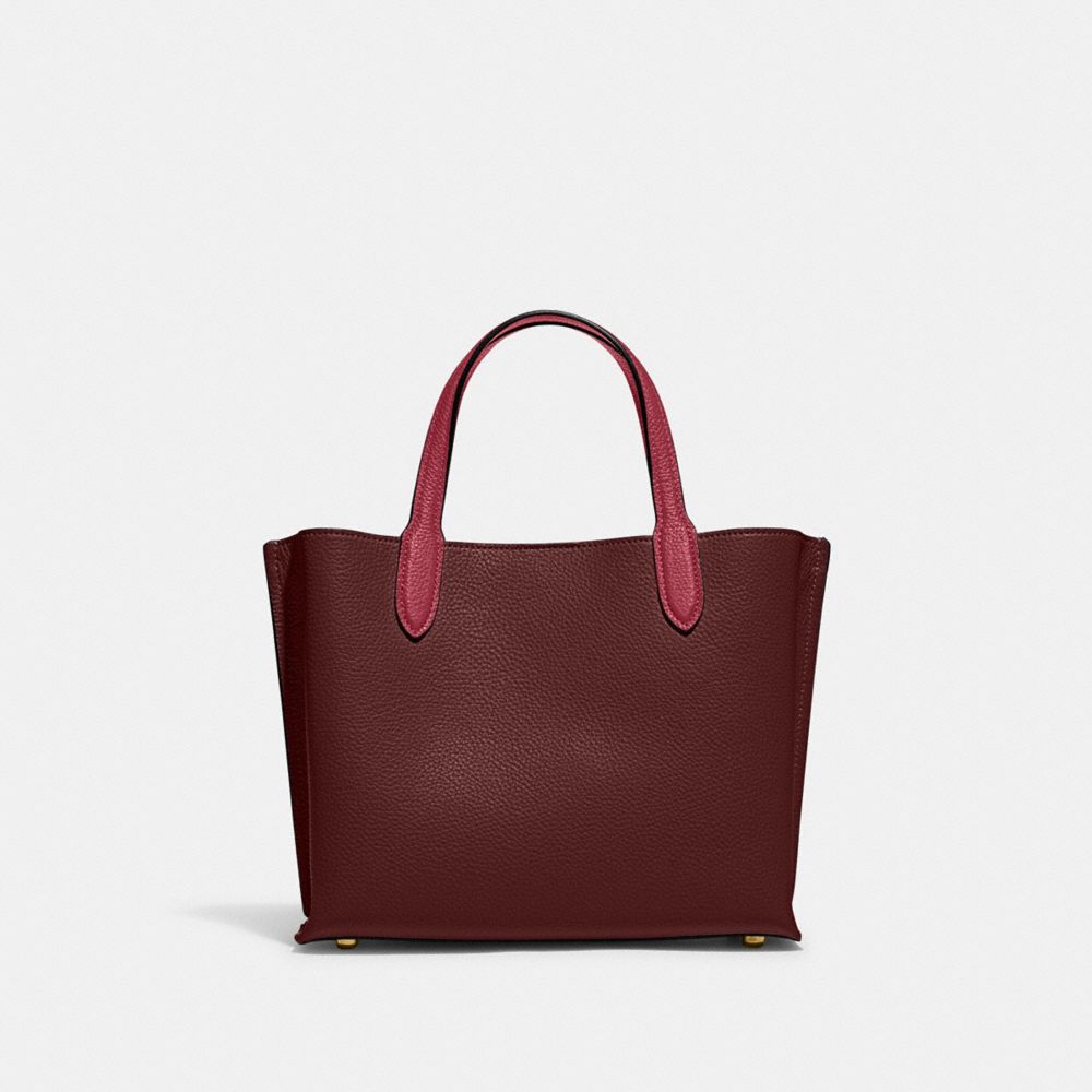 COACH WILLOW TOTE BAG 24 IN COLORBLOCK