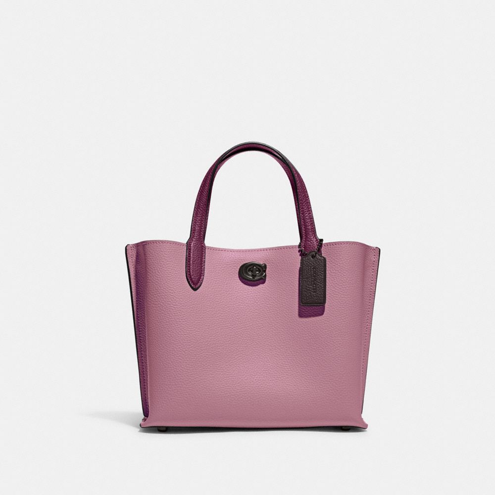 Coach Willow Tote 24 In V5/violet Orchid Multi