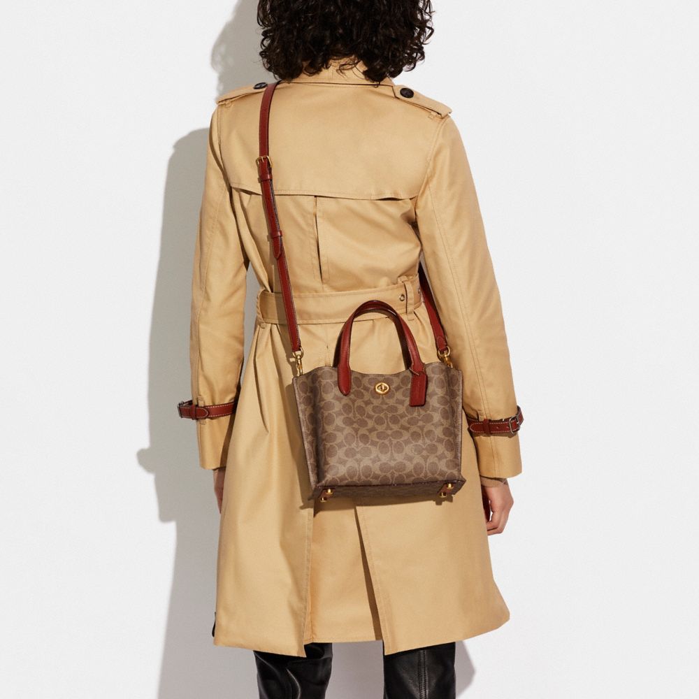 COACH® | Willow Tote 24 In Signature Canvas