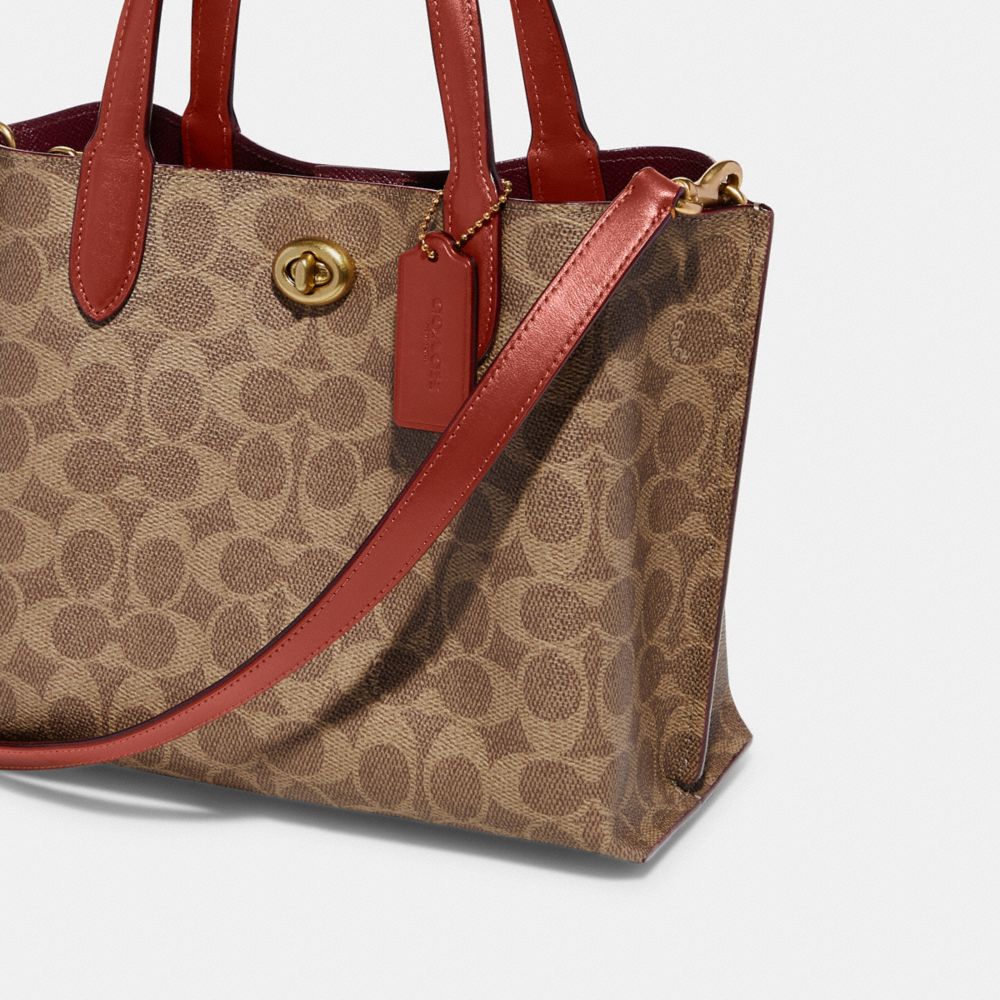 COACH® | Willow Tote 24 In Signature Canvas