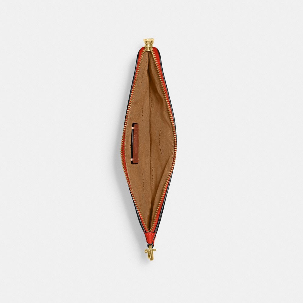 L Zip Wristlet In Colorblock