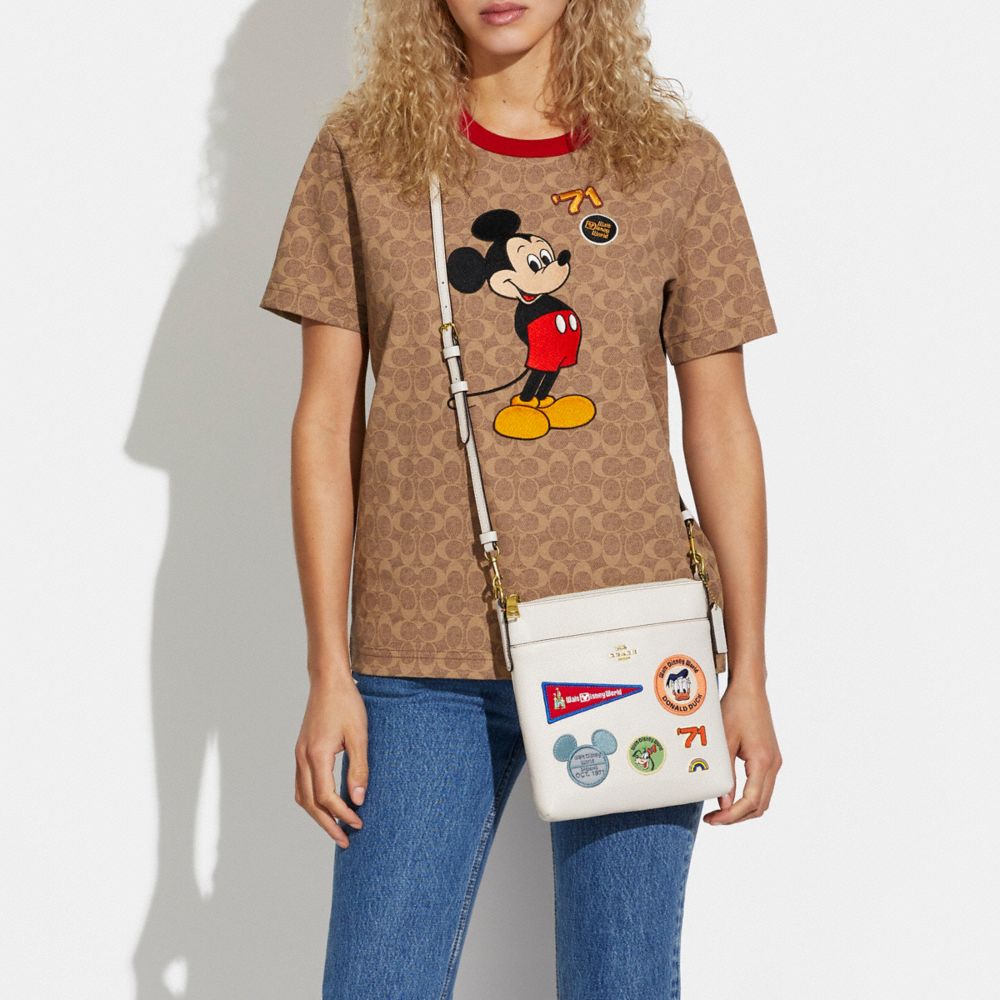 Mickey Mouse and Friends Kitt Messenger Crossbody Bag by COACH