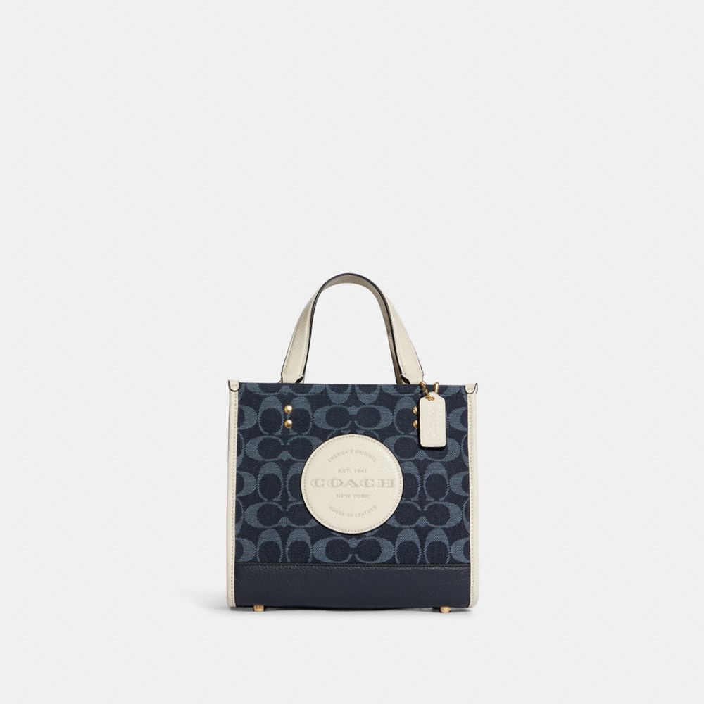 Coach Outlet Coach Denim Dempsey Tote Coach Outlet Dempsey