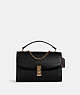 COACH®,LANE SHOULDER BAG,Leather,Large,Gold/Black Multi,Front View