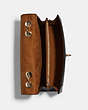 COACH®,LANE SHOULDER BAG,Leather,Large,Gold/Black Multi,Inside View,Top View