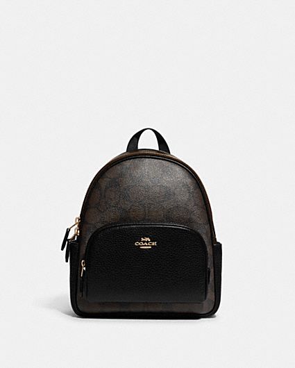 COACH® | Baby Backpack In Signature Canvas