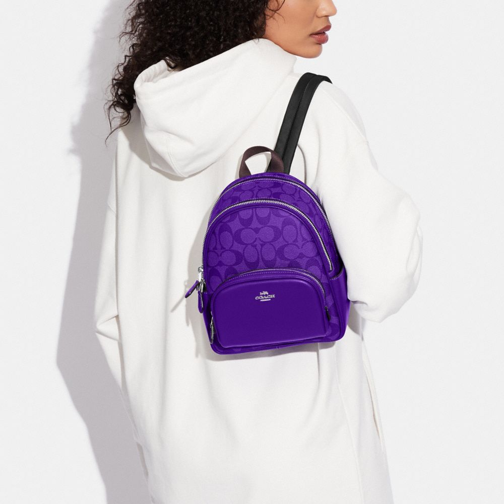 Coach MINI COURT BACKPACK IN SIGNATURE informa.mk