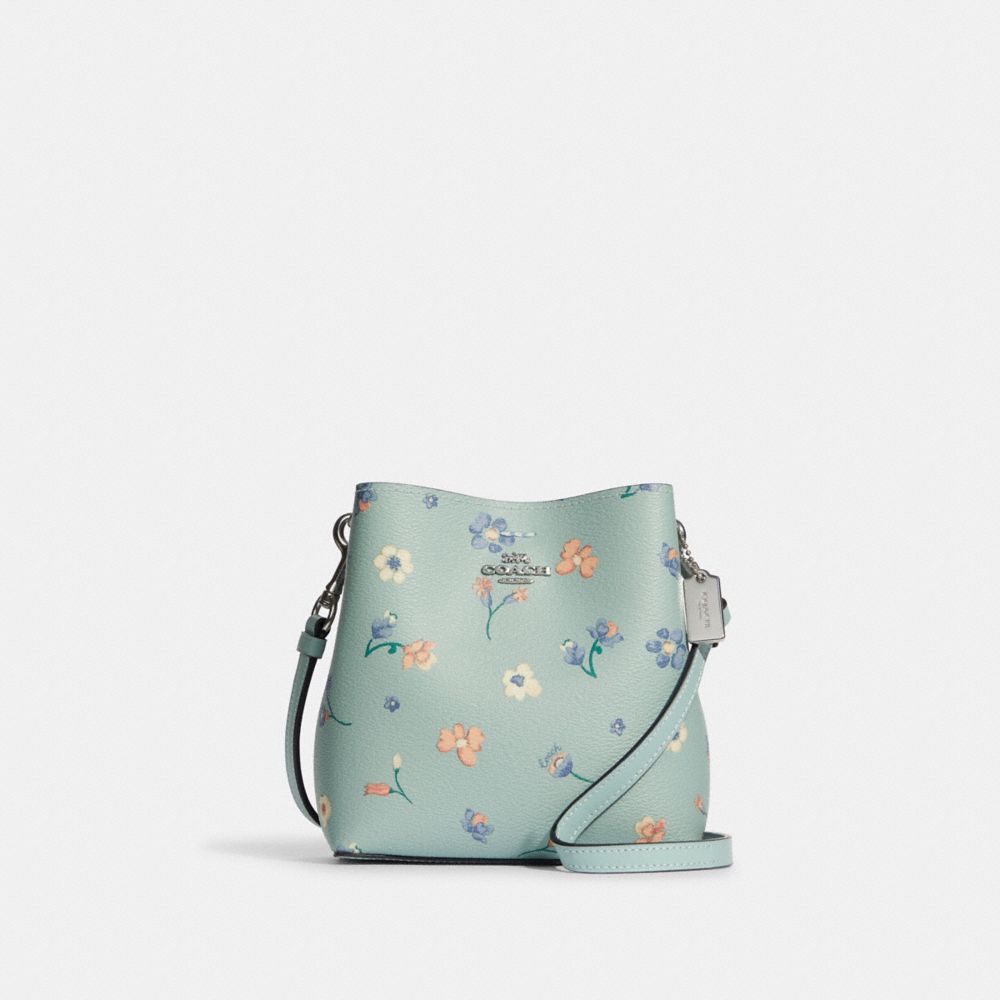 新品！【Coach】Mini Town Bucket Bag Floral新品