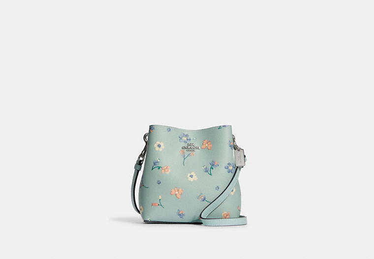 Mini Town Bucket Bag With Mystical Floral Print