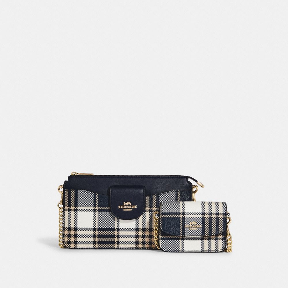 Poppy Crossbody With Garden Plaid Print image number 0