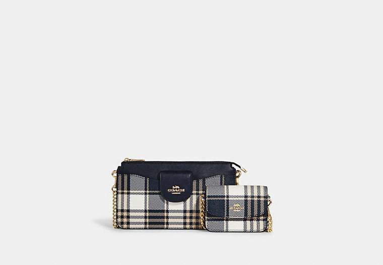 Poppy Crossbody With Garden Plaid Print image number 0