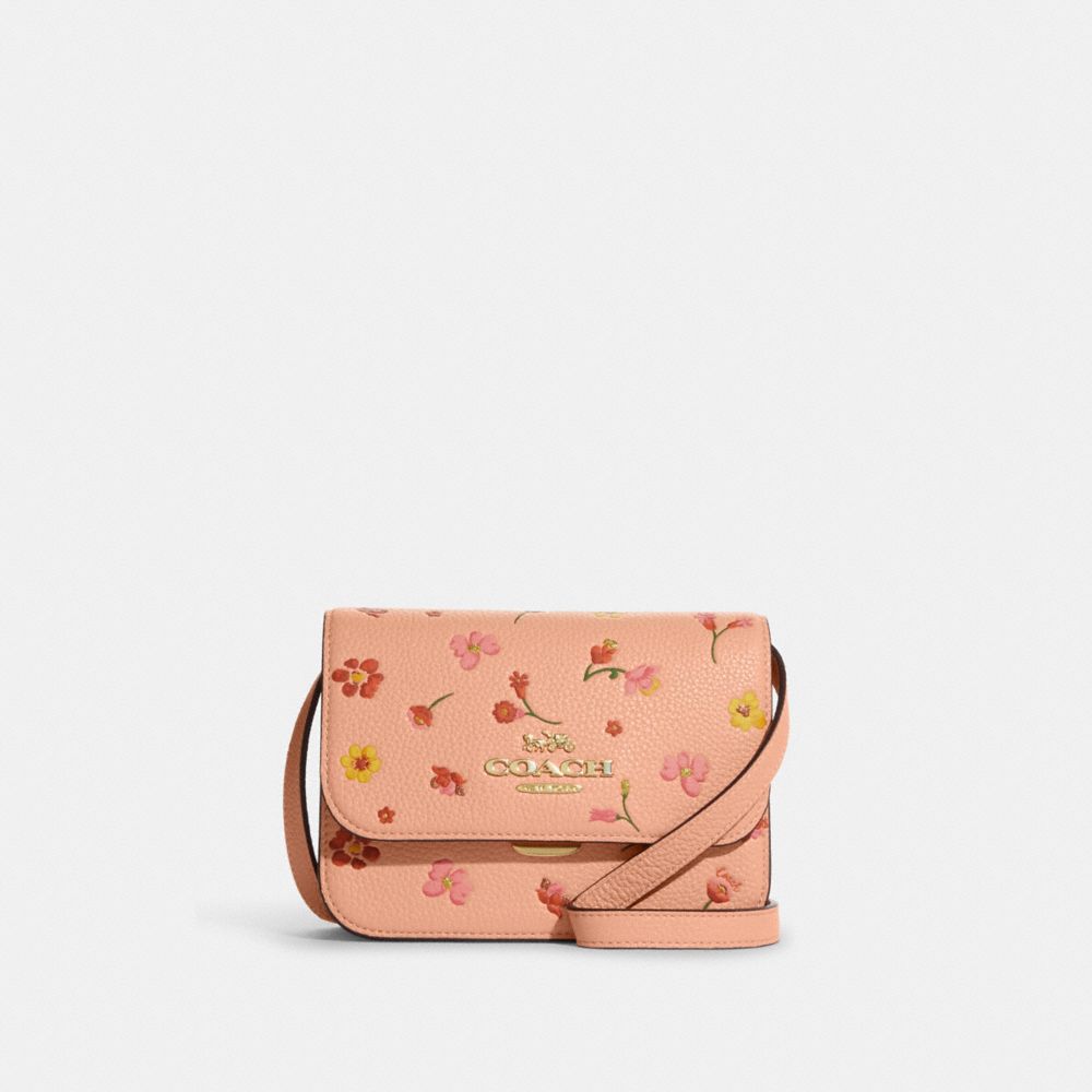 COACH® Mini Brynn Crossbody With Mystical Floral Print