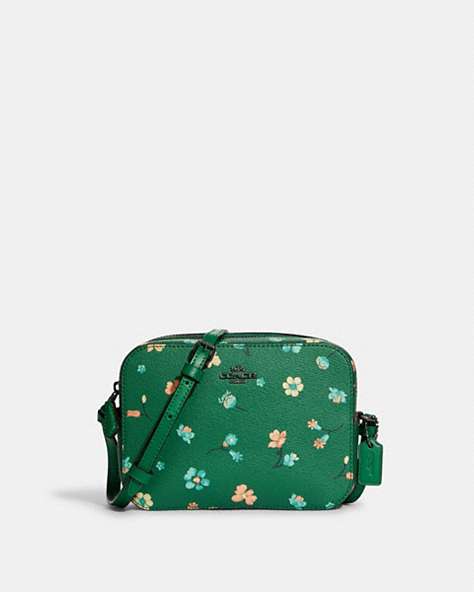 Mini Camera Bag With Mystical Floral Print