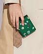 Snap Wallet With Mystical Floral Print