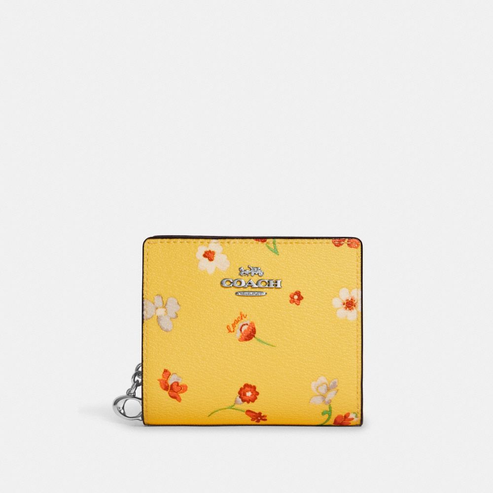 COACH® Snap Wallet With Mystical Floral Print