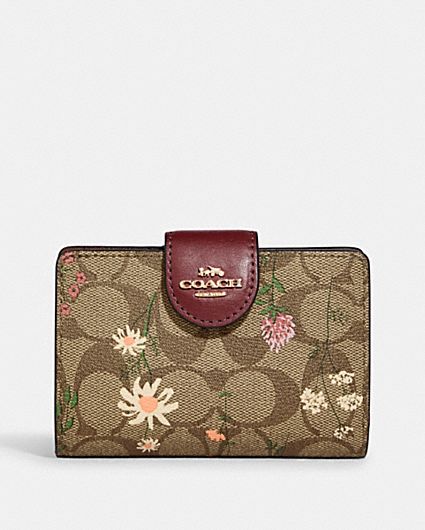 COACH® Outlet | Mini Camera Bag In Signature Canvas With Evergreen 