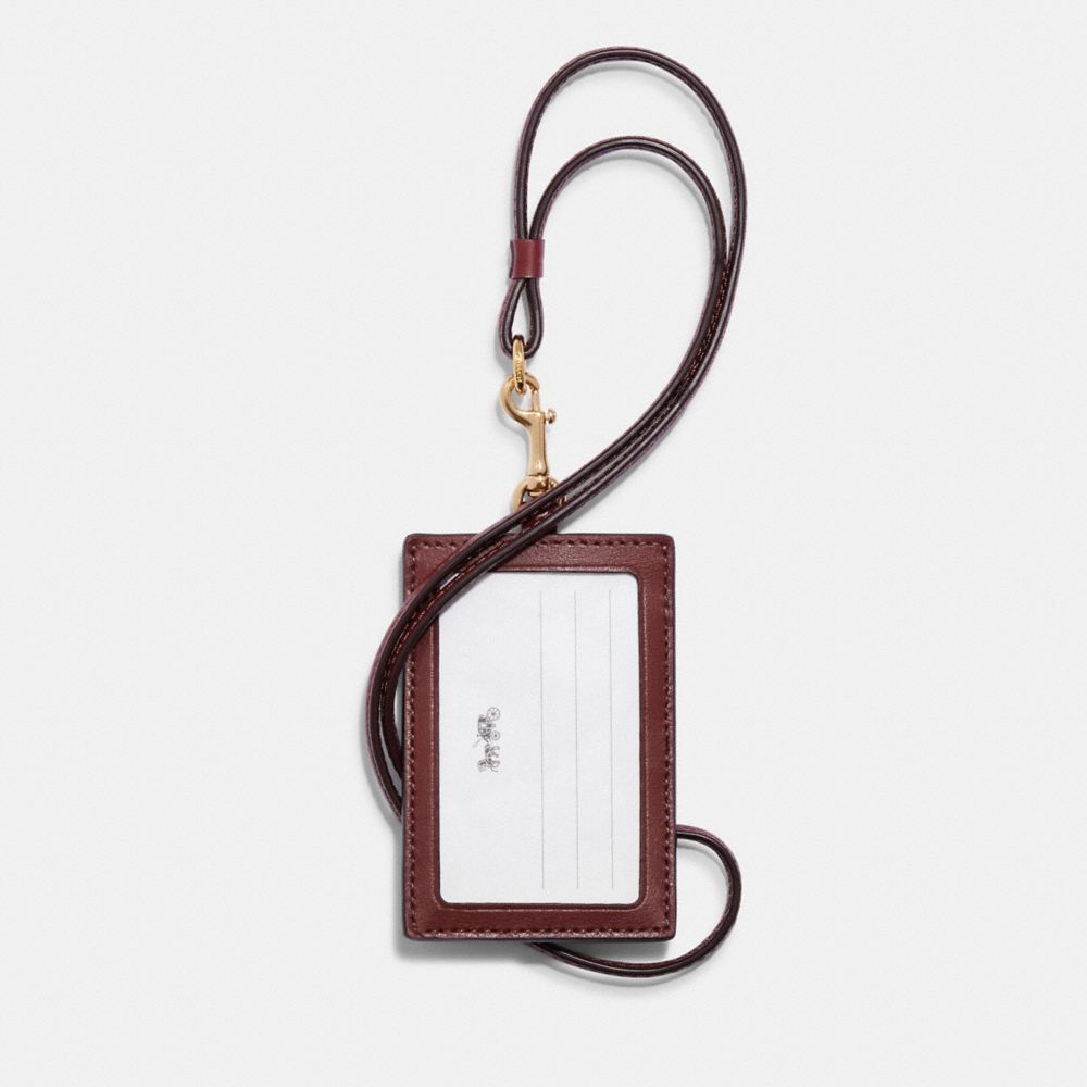 COACH OUTLET® | Id Lanyard In Signature Canvas With Wildflower Print