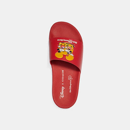 COACH® | Disney X Coach Sport Slide With Mickey Mouse And Minnie Mouse Motif