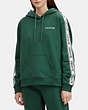 COACH®,ESSENTIAL HOODIE,Fabric,Hunter Green,Scale View