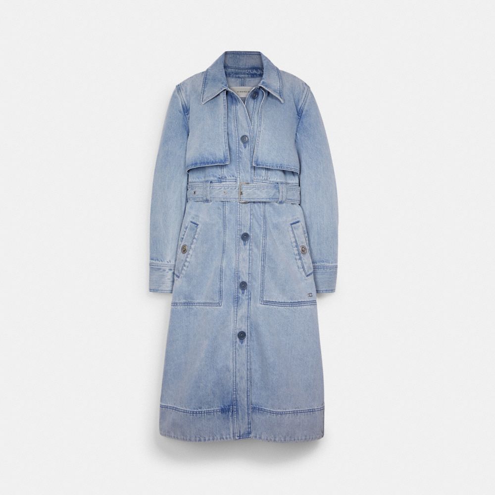 Denim Trench