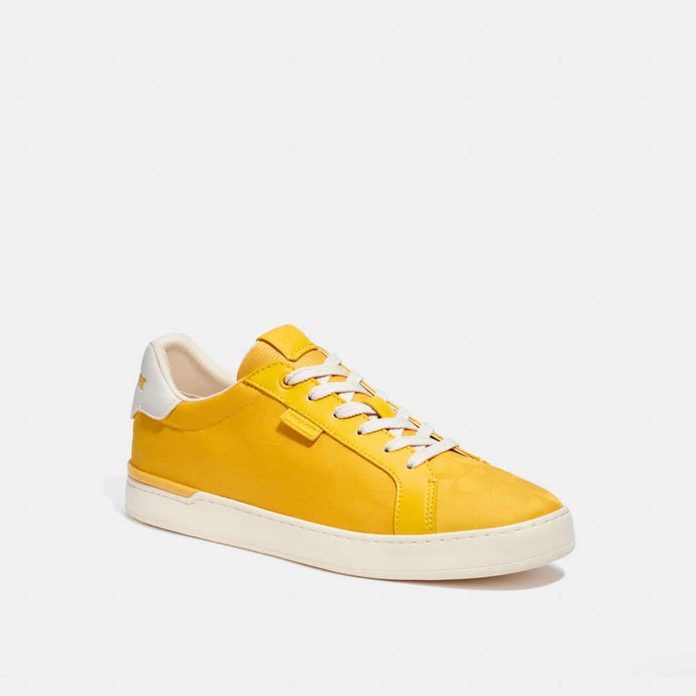 coach sneakers yellow