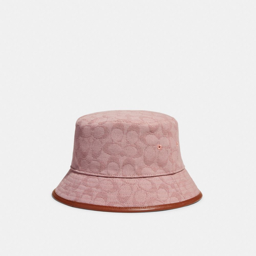 COACH® Signature Jacquard Bucket Hat In Organic Cotton And Recycled