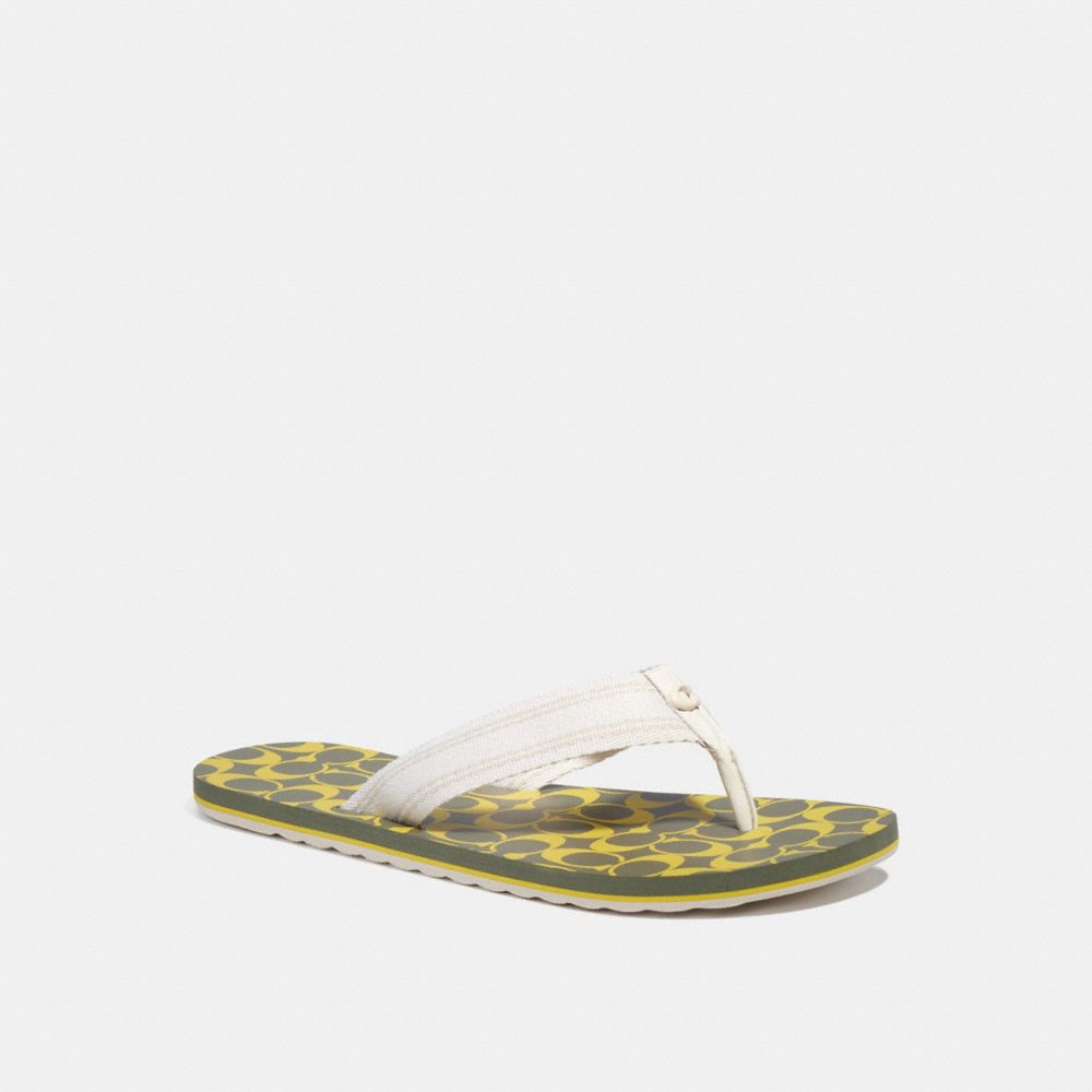coach flip flops outlet