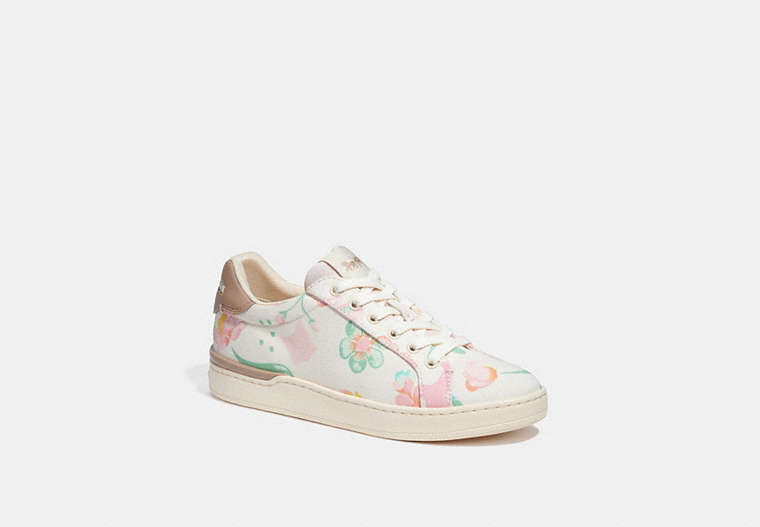 COACH® | Clip Low Top Sneaker With Floral