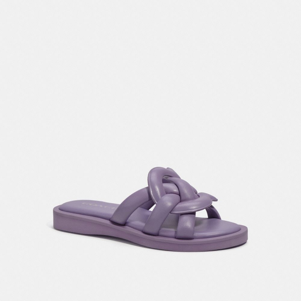 Coach Georgie Sandal In Light Violet