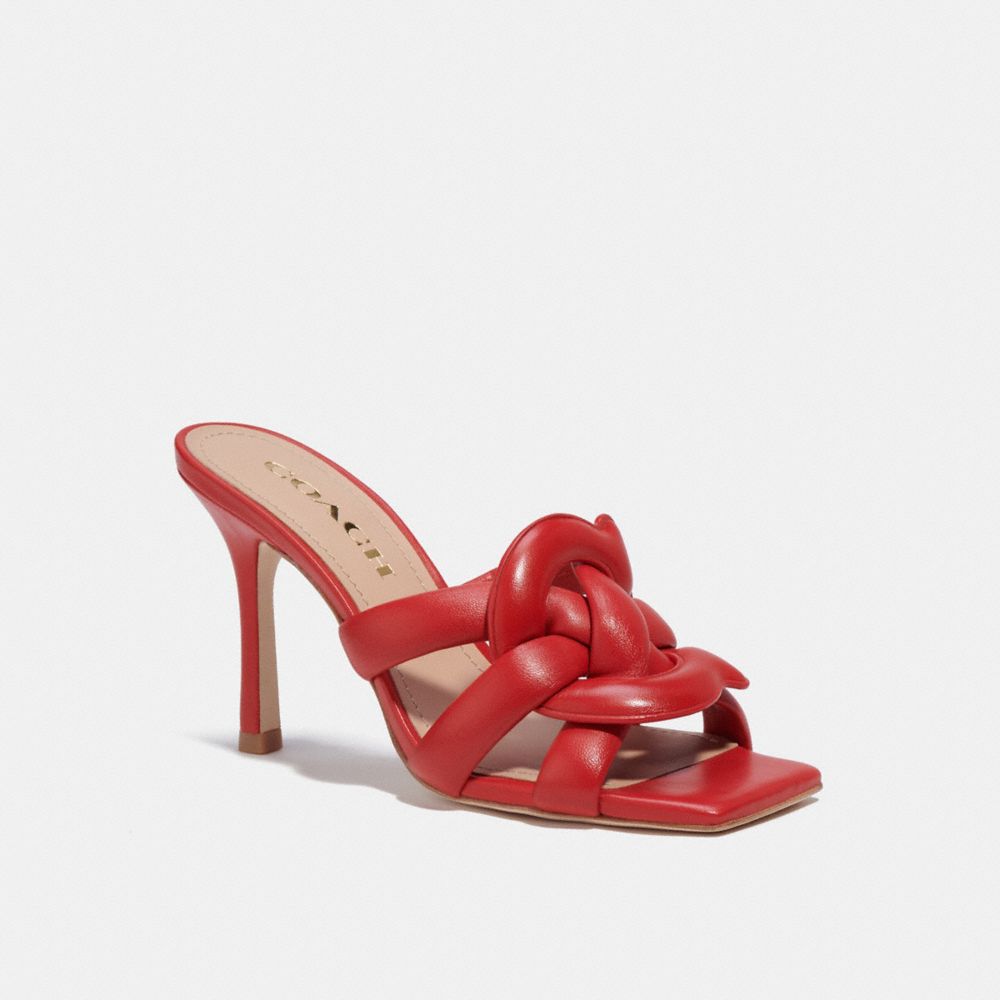 Coach Kellie Sandal In Sports Red