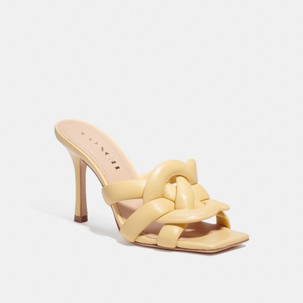 Coach Kellie Sandal In Beige