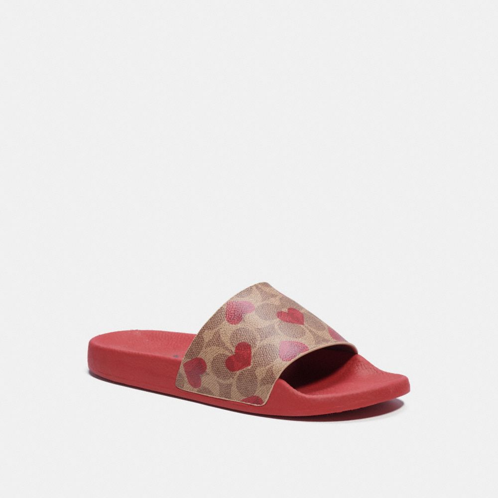 COACH® | Udele Sport Slide With Heart Print