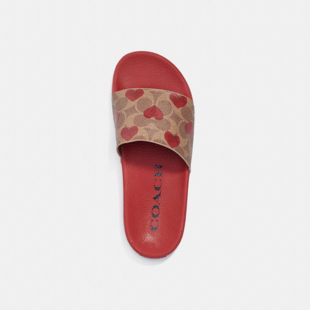 Introducir 32+ imagen coach heart sandals