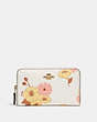 Medium Zip Around Wallet With Floral Print