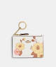 Mini Skinny Id Case With Floral Print