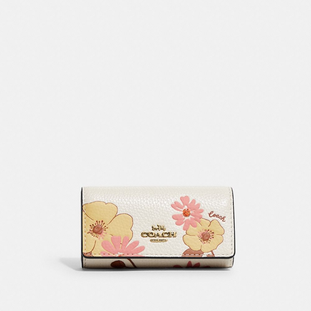 最大5000円OFFクーポン COACH ☆大人気☆ 6リング キーケース ウィズ