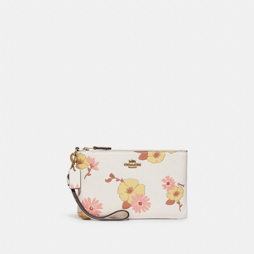 coach wristlet floral