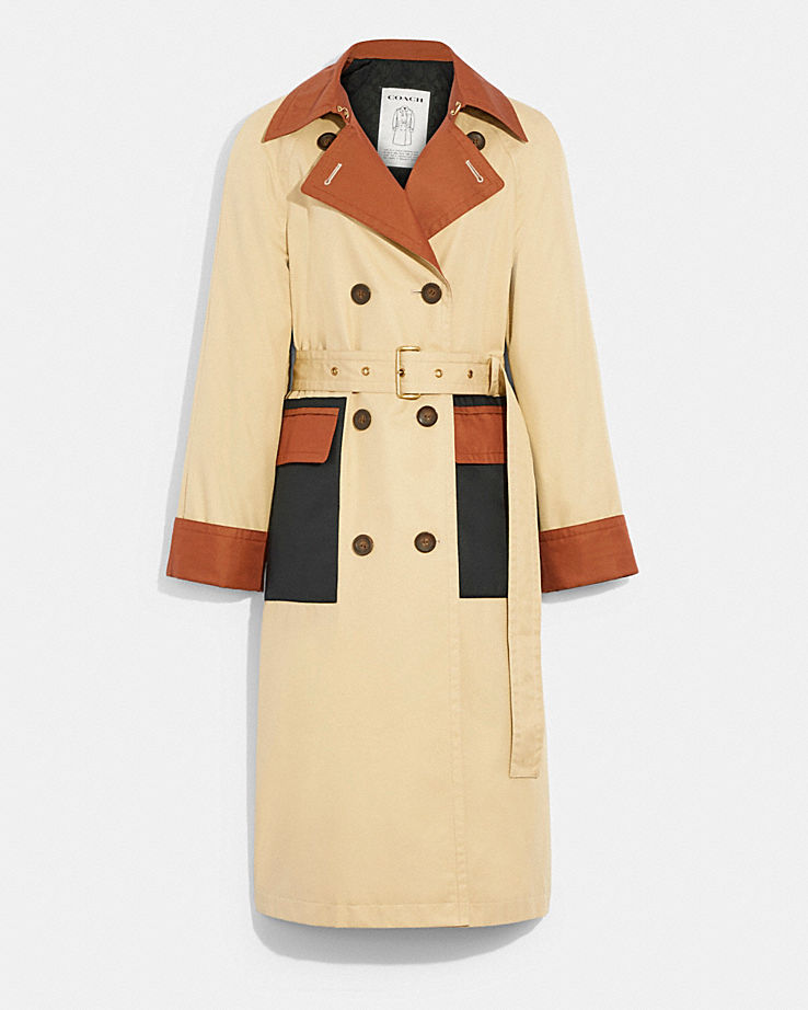 CoachStatement Trench In Organic Cotton And Recycled Polyester