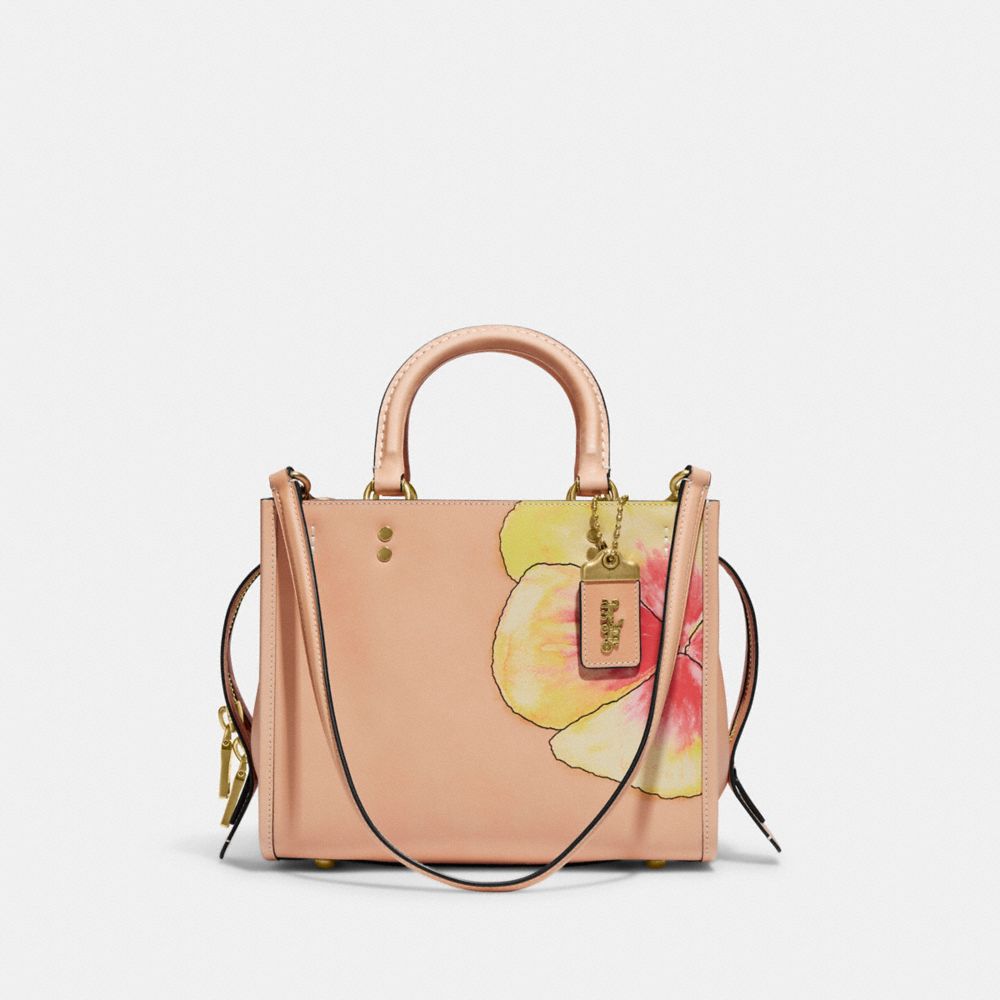 COACH® | Coach X Kōki, Rogue 25 In Original Natural Leather With Pansy