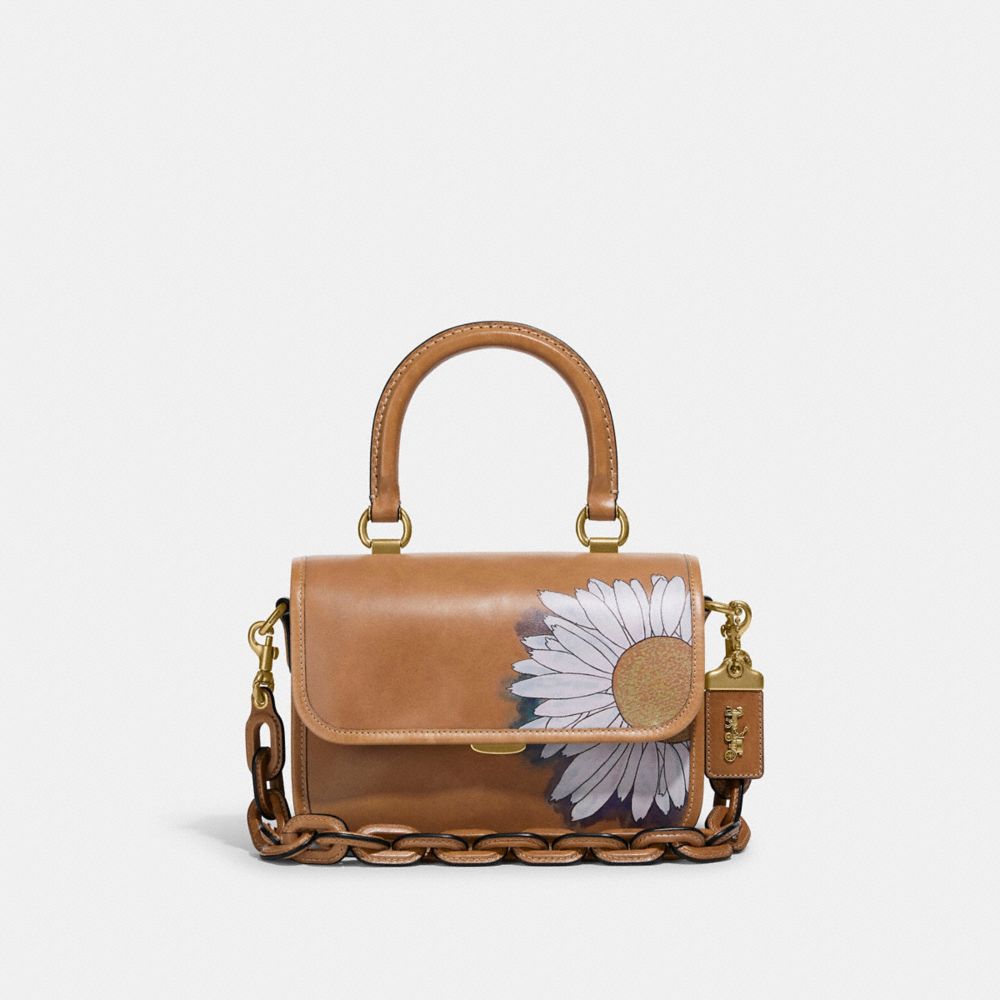 Coach X Kōki, Rogue Top Handle Bag In Original Natural Leather