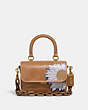 Coach X Kōki, Rogue Top Handle In Original Natural Leather With Daisy