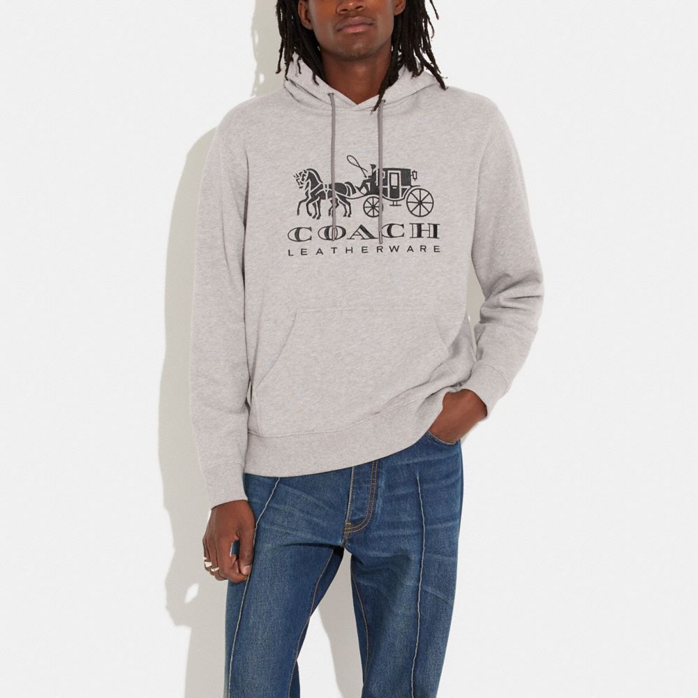 COACH® | Horse And Carriage Hoodie In Organic Cotton