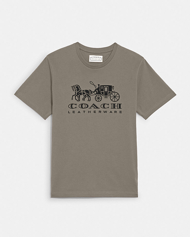 CoachHorse And Carriage T Shirt In Organic Cotton